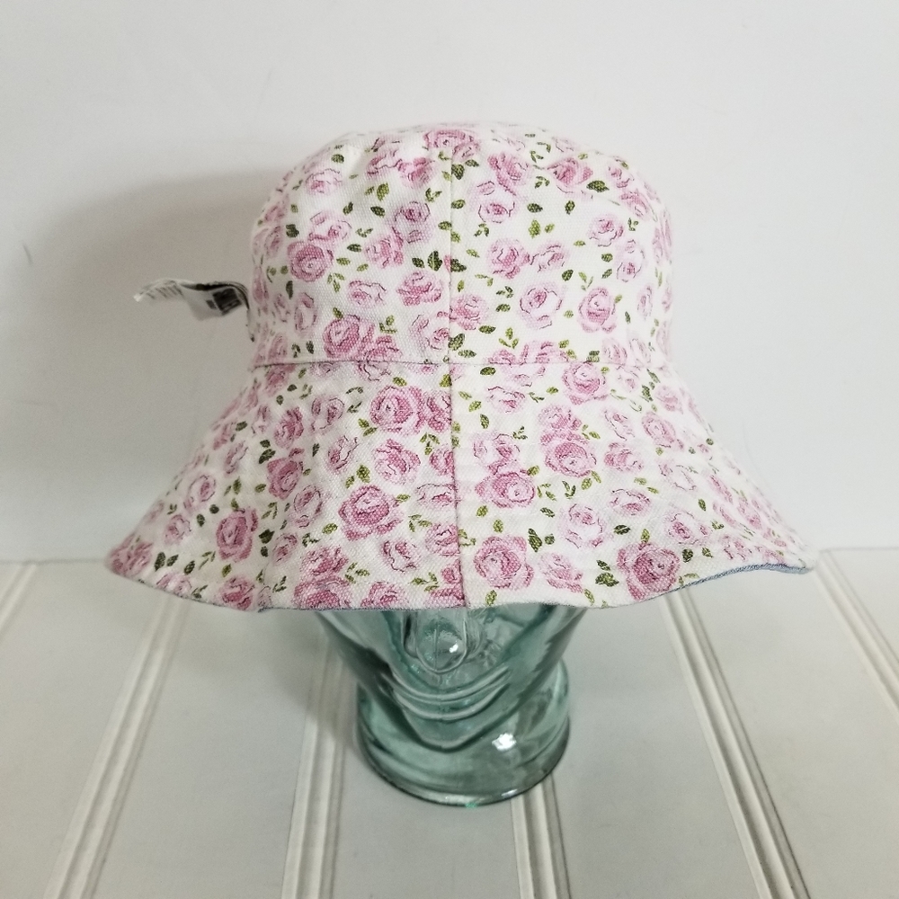 Smiley Originals Bucket Hat - Floral Rubi - Reversible - unisex - Picture 7 of 14